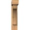 Ekena Millwork Legacy Block Smooth Bracket w/ Offset Brace, Western Red Cedar, 5 1/2"W x 22"D x 26"H BKT0604X22X26LEC05SWR - alternate 4